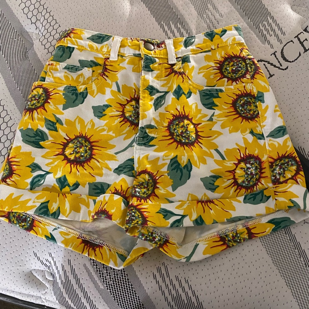 American apparel sunflower shorts